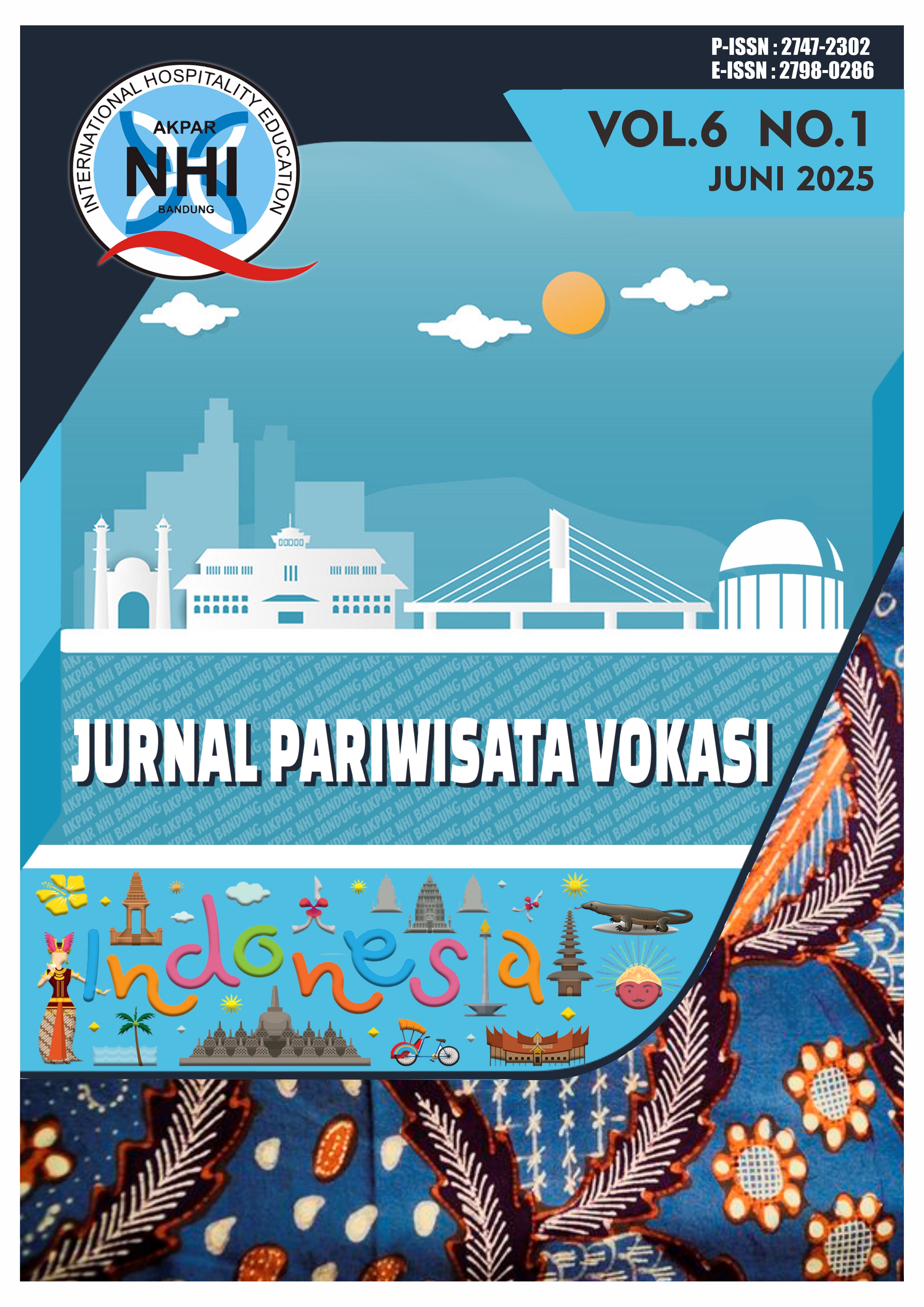 Lihat Vol 6 No 1 (2025): Jurnal Pariwisata Vokasi